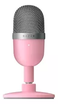 Micrófono Razer Seiren Seiren Mini Condensador Supercardioide Color Rosa Cuarzo