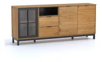 Aparador Bargueño Rack Buffet Living Comedor Madera Lcm