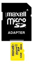 Memoria Micro Sd Hc 32 Gb De Clase 10 Con Adaptador Maxell
