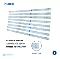 Kit Completo Barras De Led Philco Ph40r86 Ph40r86dsgw