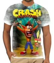 Camiseta Camisa Crash Bandicoot Games Jogos Infantil Ps1 02