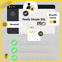 Really Simple Ssl Pro Licença Vitalícia Envio Imediato