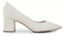 Scarpin Feminino Bottero Branco Off - 354901