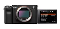 Cámara Profesional Sony De 24.2mp Montura E- Ilce-7c