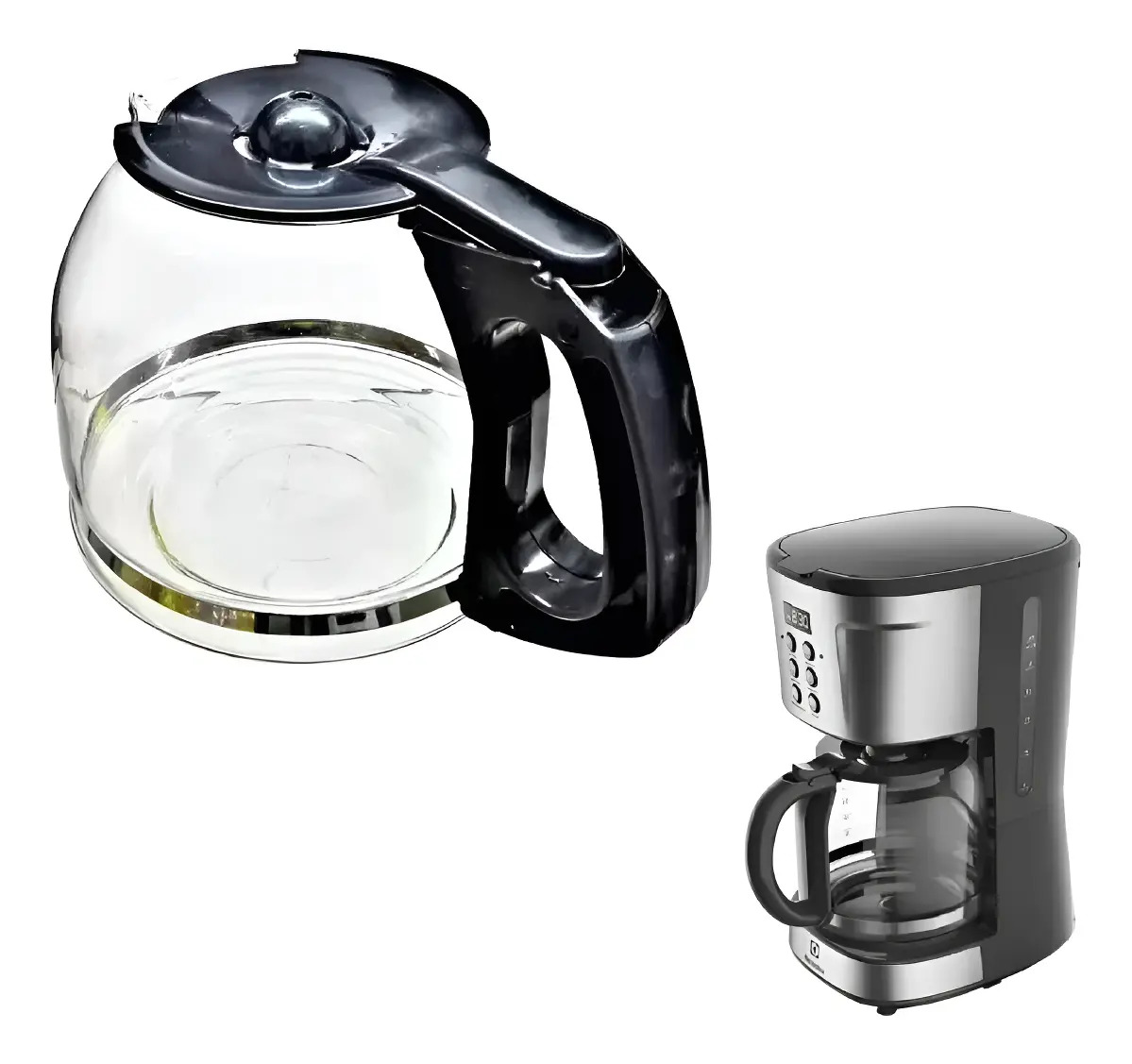 Jarra Cafeteira Compatível Com Electrolux Ecm30 Experience Preto