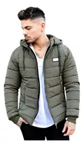 Campera Hombre Abrigo Polar Invierno Termica Impermeable