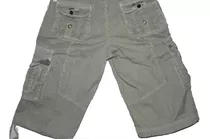 Bermudas Cargo Hombre A Rayas Modelo B1913m Hermosas