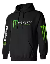 Buzo Canguro Con Capucha - Monster Energy