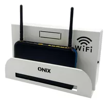 Rack Caixa Organizadora Para Roteadores Modem Wifi Onix