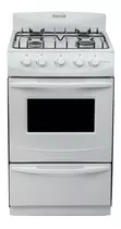 Cocina Escorial Candor S2 Gas Natural 4 Hornallas Blanca Puerta Con Visor