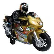 Moto Racer Com Som De Motor Cores Sortidas Lider 703 Cor Sortido Personagem Motoqueiro
