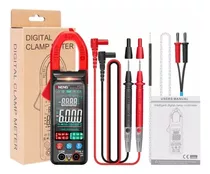 Pinza Amperimetrica Dc Ac Capacimetro Tester                