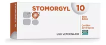 Stomorgyl 10 Para Cães E Gatos 20 Drágeas -inflamação Bucal
