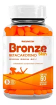 Betacaroteno Melanina Bronze Oral Antioxidante Forte 60 Caps