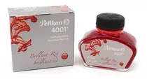 Tinta Para Pluma Fuente Pelikan - 30 Ml - Color Rojo