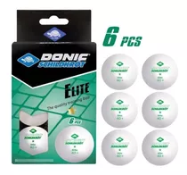 Pelotitas De Ping Pong Set X 6 Donic Elite Profesionales Hb