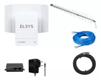 Kit Amplimax Fit Elsys Link 4g +antena Externa + Cabos