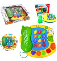 Brinquedo Musical Bebe Telefoninho Kids Telefunny Luz E Som