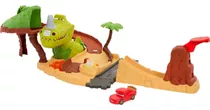 Mattel Disney Cars Toys On The Road Toys, Dinosaur Playgroun
