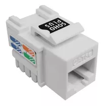 Fêmea Rj45 Keystone Furukawa Cat5e Sohoplus Branco Lan Rohs