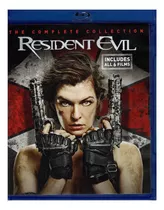 Resident Evil Coleccion Completa 6 Peliculas Boxset Blu-ray