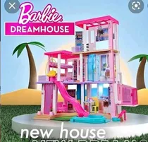 Casa Barbie Dreamhouse Con Tobogán 3pisos Casa De Ensueños