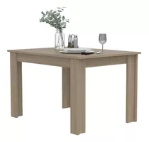 Mesa Comedor Portofino 120 Rta Rovere Color De La Tapa Marrón Claro