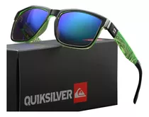 Óculos Quiksilver Proteção Uv400 Verde Kit Da Marca
