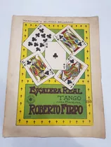 Antigua Partitura Tango Escalera Real Robert Firpo Mag 58611