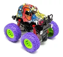 Carrinho Jipe Miniatura Monster Truck Pick Up 4x4 Fricção 