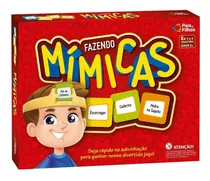 Jogo De Adivinhação Fazendo Mímicas Cartas Presente Crianças