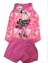 Pijama Soy Luna Frozen Minnie Original Con Lic. Disney