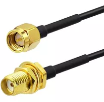  Cable Coaxial Rg174 5mts Sma Macho Hembra Sma-k Antena  