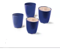 Set 4 Vasos  Chicos, Sin Tapa Tupperware 