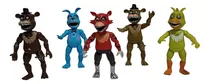 Five Nights At Freddy's Kit 5 Bonecos Animatronics Five Nigh