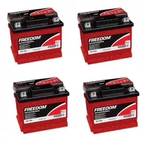 Kit C/4 Bateria Estacionária Freedom 12v-50ah - Df700