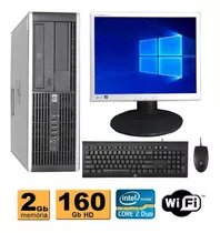 Computador Hp Core 2 Duo 2.6 2gb Hd160gbdvd + Monitor LG 17