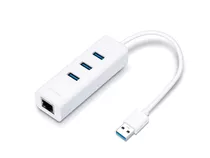 Adaptador Usb 3.0 A Gigabitethernet Rj45+minihub Ue330 Ue300