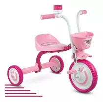 Triciclo Meninas Nathor You 3 Girl Rosa