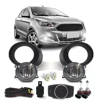 Kit Farol De Milha Ford Ka Ka+ 2015 2016 2017 2018 + Brinde