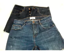 Pantalon Short Corto Jeans H&m Y Pull&bear - Importados