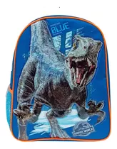 Mochila Scool Niños Dinosaurio Blue Licenciada Original