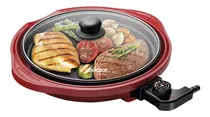 Grill Multifuncional Life Red Pgr159 Lenoxx 110v Cor Vermelho