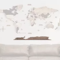 Cuadro Antártida Del World Map Design