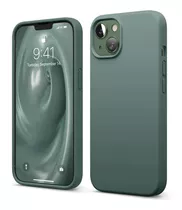 Funda Para iPhone 14 De Silicona Liquida + Vidrio