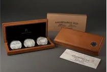 Monedas De 10 Pesos De Plata Año 2021  Set