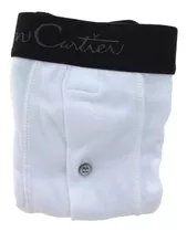 Boxer Jean Cartier - Talles Especiales 6 Y 7 - Algodon 100% - Con Botón - Excelente Calidad