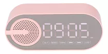 Alto-falante E Despertador 5.0 Mirror Heavy Bass Fm Radio