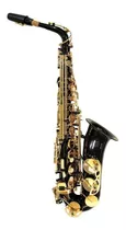 Saxo Alto E.m. Winston Original Negro Con Dorado Con Estuche