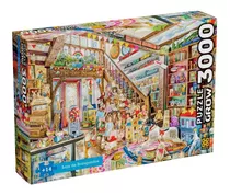 Quebra Cabeça Puzzle 3000 Peças Loja De Brinquedos Grow